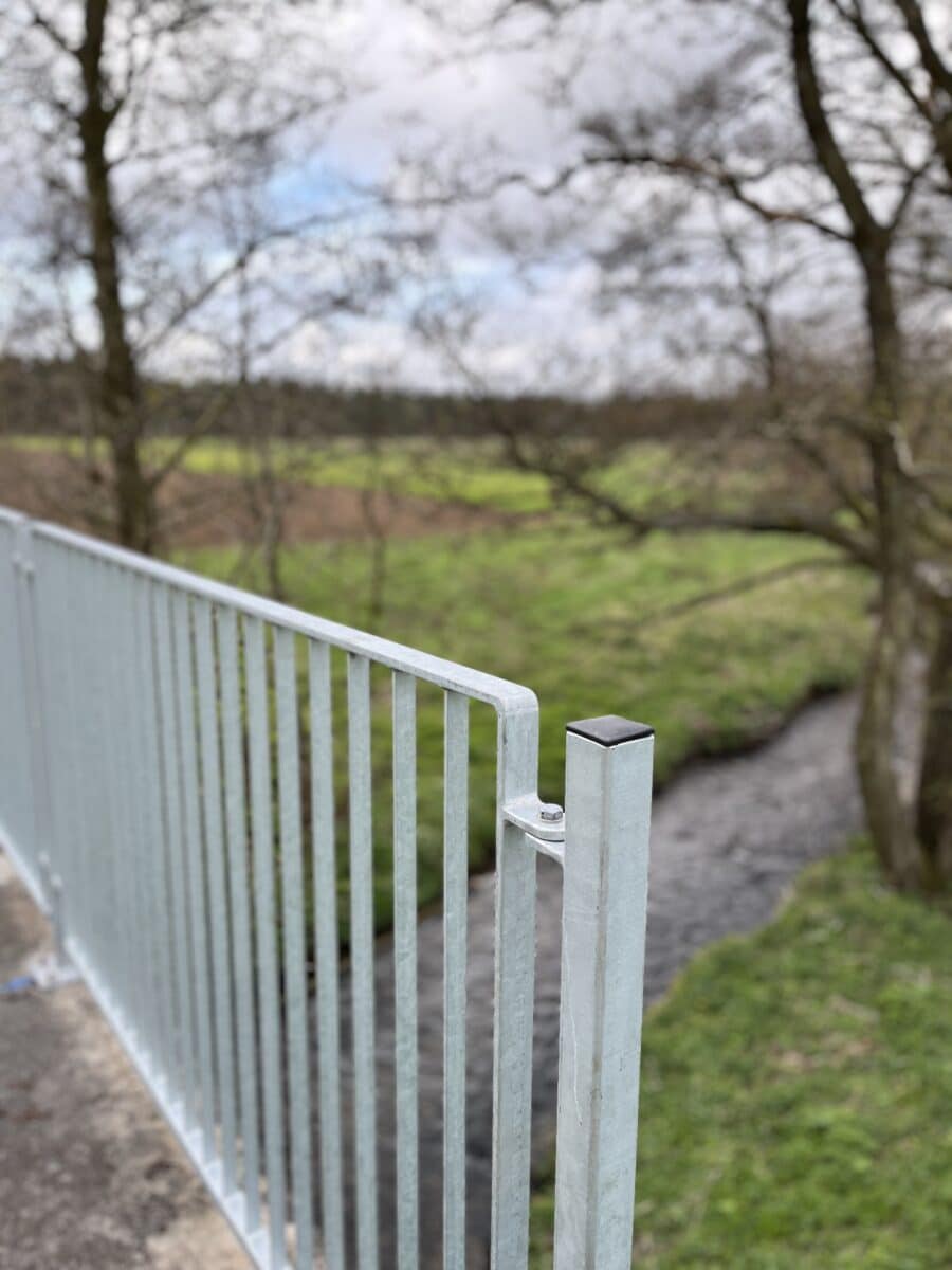 Standard rækværk i stål fra DAV NORDIC